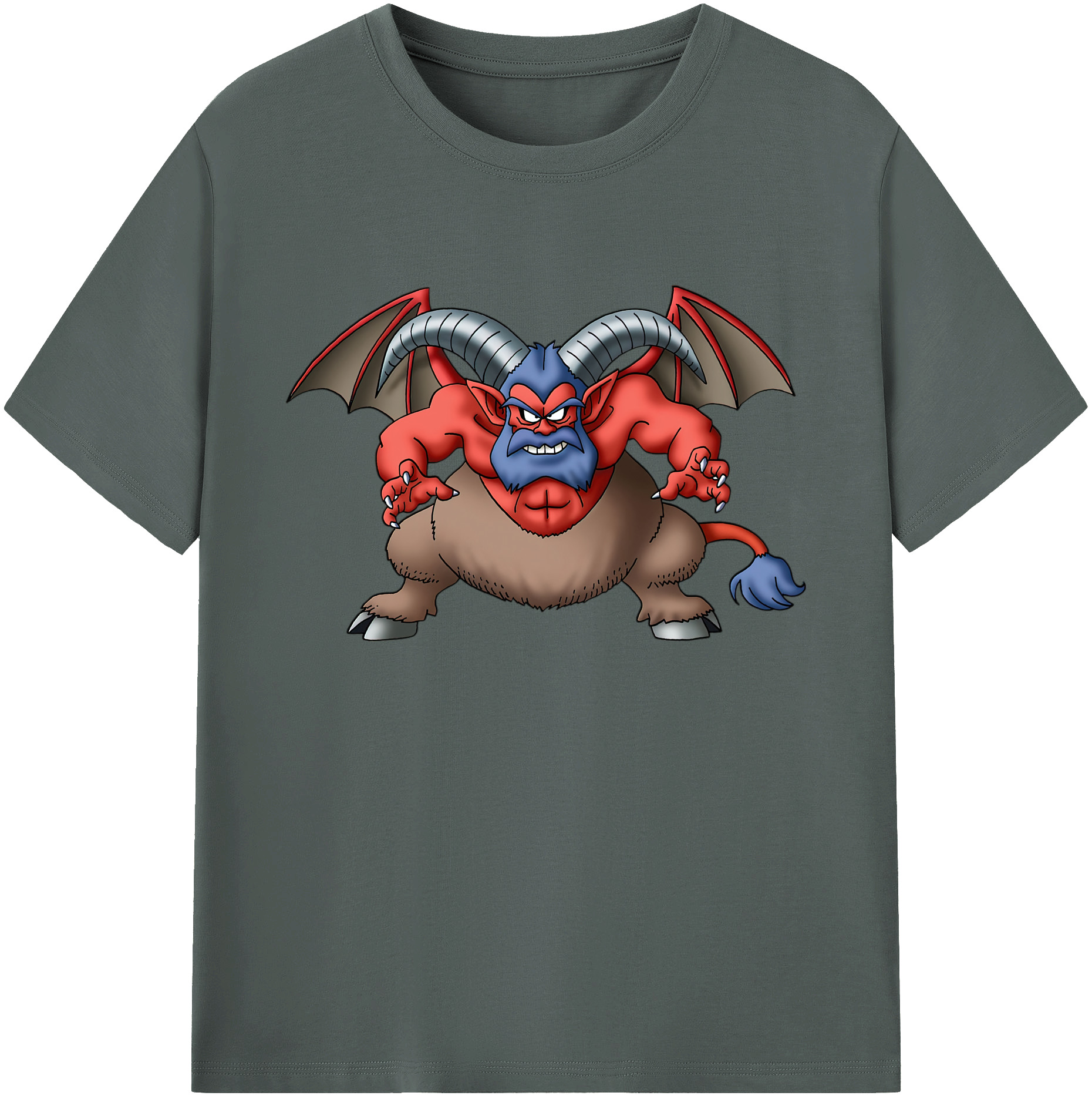 （画像用） ドラゴンクエスト Doragon Kuesuto Dragon Quest 綿100％ メンズ半袖Tシャツ｜肌触りやわらか＆通気性